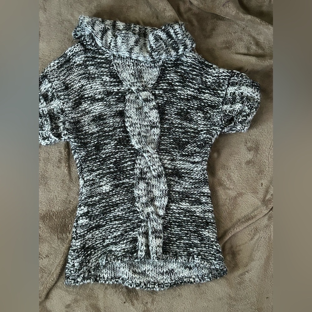 Short sleeve sweater